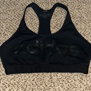 Adidas Climalite Black Racerback Sports Bra